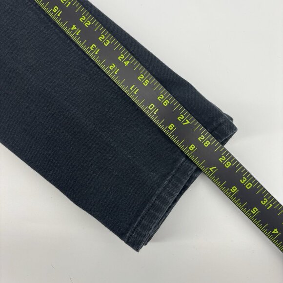 Loro Piana Italy Black Cotton Skinny Jeans Mid Rise Pockets Womens Size 38 - Picture 15 of 15